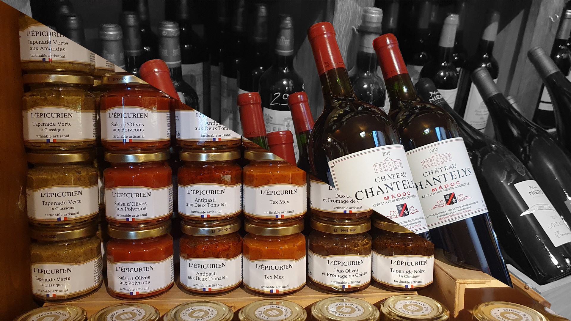 Du Vin & de l'épicerie